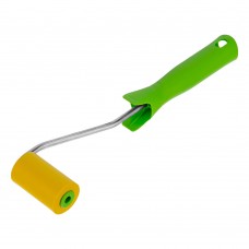 Валик прижимной резиновый с ручкой, 50 мм, D ручки 6 мм Сибртех (81032)
