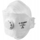 Полумаска фильтрующая FFP1, плоская 3-х панельная, с клапаном выдоха ЗУБР ТК-80 11164_z02