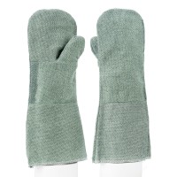 Краги сварщика брезентовые огнеупорные, 2 размер Сибртех (68160)