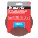 Круг абразивный на ворсовой подложке под липучку, P 280, 125 мм, 10 шт Matrix (73872)
