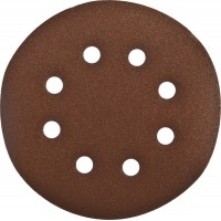 Круг шлифовальный Стандарт 150 мм, 6 отверстий, Р240, 5 шт ЗУБР 35350-150-240