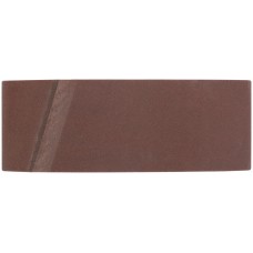 Ленты шлифовальные бесконечные, водостойкие, на тканевой основе, 5 шт., 75х457 мм Р 180 (39688)