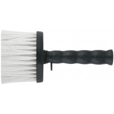 Макловица круглая, искусственная щетина, пластик. корпус 105 мм (01681)