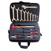 Набор взрывобезопасного инструмента (15 предметов) BeCu № F-15, HORTZ