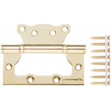 Петля дверная универсальная (без врезки) PALLADIUM 100 мм латунь (2ВВ - 100 ВР) (66323)