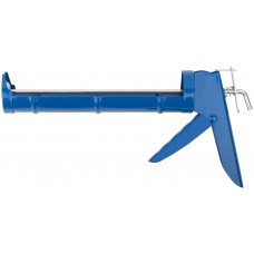 Пистолет для герметика 225 мм полукорпусной, гладкий шток (14209)