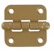 Петля карточная ПН-40 40 x 40 x 1.5 мм, цвет золотой металлик 37623-40