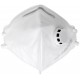 Полумаска фильтрующая, FFP1, складная, 4-х слойная, с клапаном (12291)