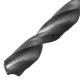 Сверло по металлу, 4.5 мм, полированное, HSS, 10 шт, цилиндрический хвостовик Matrix