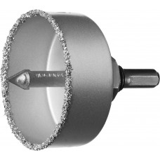 Коронка-чашка с державкой и сверлом 67 мм, L 25 мм, карбид вольфрама ЗУБР Профессионал 33360-067_z01