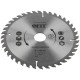 Диск пильный для циркулярных пил по дереву 200 х 30/25,4 х 40T (37746)