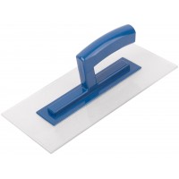 Гладилка пластиковая 280х140х3 мм, прозрачная (05126)