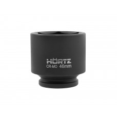 Головка торцевая сменная ударная 6-гранная (Cr-Mo) 46 1/2 L=60 мм HORTZ