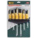 Отвертки Старт, CrV сталь, прорезиненные ручки, на держателе, набор 6 шт. (56032)