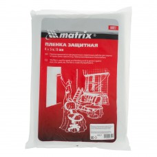 Пленка защитная, 4 х 5 м, 15 мкм, полиэтиленовая Matrix (88827)