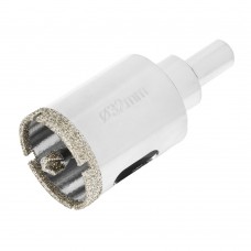 Сверло алмазное по керамограниту, 32 х 67 мм, трехгранный хвостовик Matrix (726323)