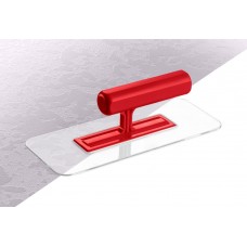 Гладилка штукатурная 220?90 мм пластиковая закруглённая прозрачная ЗУБР 0810-1