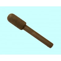 Борфреза сфероцилиндрическая d10х22х6х60 Р6М5 тип С оксид.