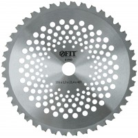 Диск для триммера, карбидные режущие зубья 255х25,4х40Т (81980)