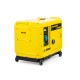 Генератор диз. CHAMPION DG6501ES+ATS (5/5,5кВт 8,9лс 16л 12V 160кг эл.стартер,колеса,счетчик,кожух) (DG6501ES)