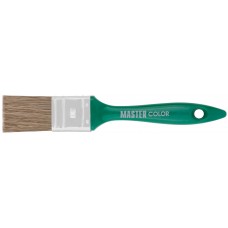 Кисть флейцевая, толщ. 11 мм, 70% ПЭT/30% натур. щетина, нерж.обжим, пласт.ручка, ширина 30 мм (30-0231)