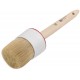 Кисть круглая, натуральная светлая щетина №20 (65 мм) (01311)