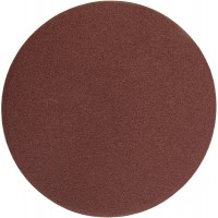 Круг шлифовальный из абразивной бумаги на велкро основе 125 мм, без отв., P80, 5 шт STAYER PROFI 3581-125-080