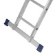 Лестница шарнирная алюминиевая, 4 х 3 ступени, Сибртех (97881)