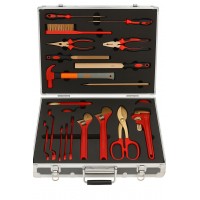 Набор взрывобезопасного инструмента (20 предметов) AlCu No.AA29-20, HORTZ