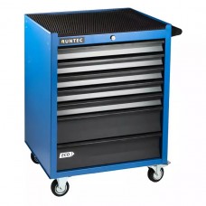 Тележка инструментальная 7 полочная ECO синяя RUNTEC RTEC-7B