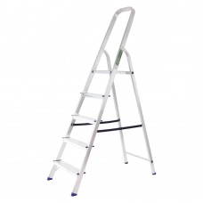 Стремянка, 5 ступеней, алюминиевая, Сибртех (97715)