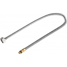 ЗУБР 1/2?, 0.6 м, гайка-штуцер, сильфонная подводка для смесителей с укороченным штуцером (51012-060)