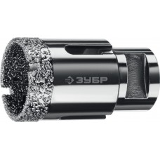 Коронка алмазная вакуумная АВК, d 35 мм, М14, 15 мм кромка ЗУБР Профессионал 29865-35