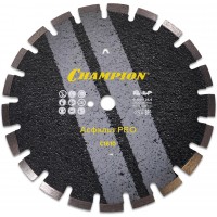 Диск алмазный CHAMPION асфальт PRO 350/25,4/10 Asphafight (асф. по бетону,свежий бетон,мягкие блоки) (C1610)