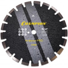 Диск алмазный CHAMPION асфальт PRO 350/25,4/10 Asphafight (асф. по бетону,свежий бетон,мягкие блоки) (C1610)