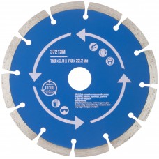 Диск отрезной алмазный сегментный (сухая и влажная резка) 150 х 2,0 х 7 х 22,2 мм (37213М)