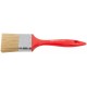 Кисть флейцевая, толщ. 16 мм, 70% ПБT/30% светлая натур. щетина, нерж.обжим, пласт. ручка, ширина 70 мм (30-0124)