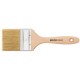 Кисть флейцевая, толщ. 18 мм, 50% ПБT/50% светлая натур. щетина, нерж. обжим, ширина 70 мм (30-0045д)