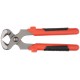 Клещи строительные Стандарт, пластиковые красно-черные ручки 180 мм