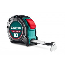 KRAFTOOL AutoStop 10м х 25мм, профессиональная рулетка с автостопом (3412-10-25_z01)