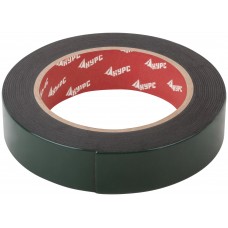 Лента монтажная клейкая на вспененной основе, черная 25 мм х 5 м (11789)