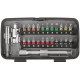 Мини-набор инструмента (биты, головки, вороток, удлинитель), 38 шт., пластиковый кейс (65000М)