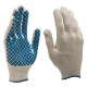 Перчатки х/б, ПВХ покрытие, Шахматный облив, 10 класс (67713)