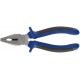 Плоскогубцы комбинированные Один двухцветные обрезиненные ручки, полированная сталь 180 мм (47473М)