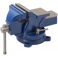 Тиски слесарные поворотные 100 мм ( 4,6 кг) (59710)