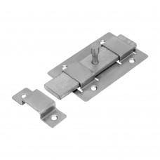 Задвижка дверная ЗД-02, цинк, (Металлист) (91507)