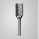 Борфреза твердосплавная 16?25 мм тип А цилиндр с гладким торцом хв-к 6 мм Профессионал ЗУБР 28800-16-25