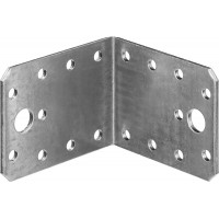 Крепежный уголок 55 x 70 x 70 x 2.5 мм цинк ЗУБР УК-2.5 31012-70