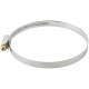 Хомут обжимной (нержавеющая сталь со сваркой) 80-100 мм (64289)