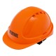 Каска защитная ударопрочная, ABS/PC, плавная регулировка, модель «Форвард» (К-05)оранж. Denzel (89206)